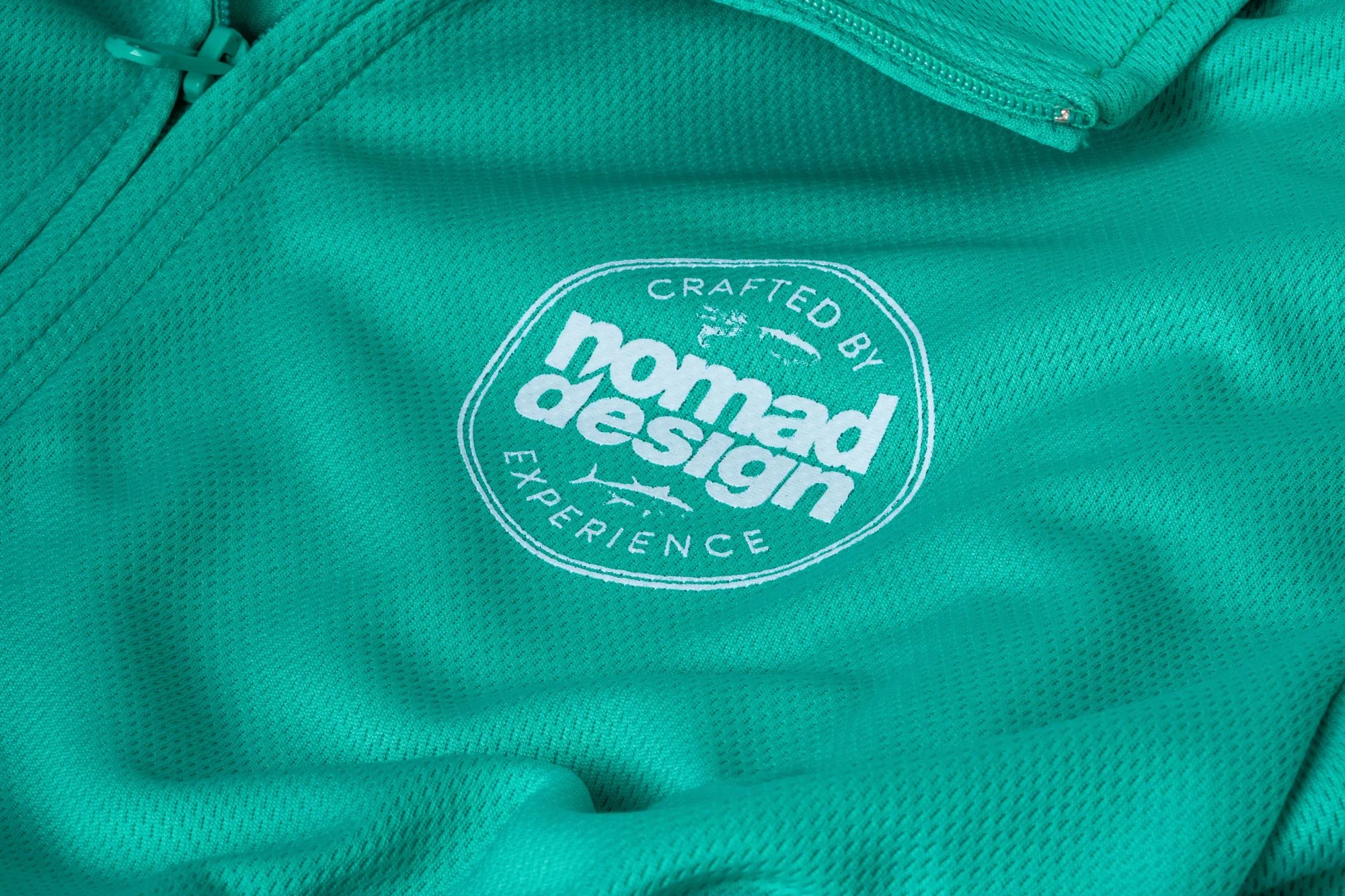 Womens Collared Fishing Jersey - Classic Squid - Image 3
