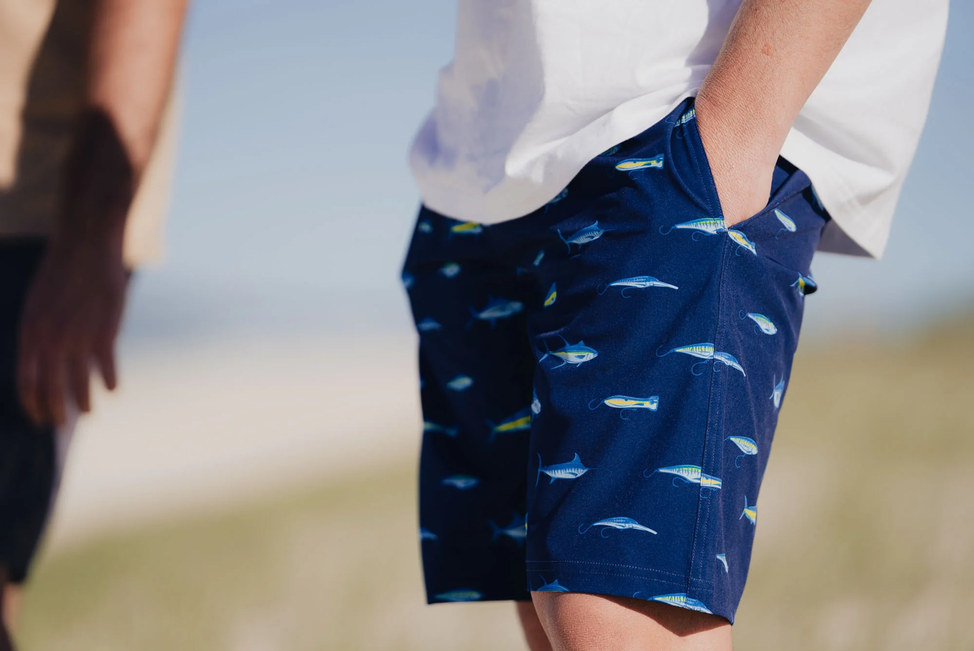 Volley Shorts - Navy Multi - Image 3