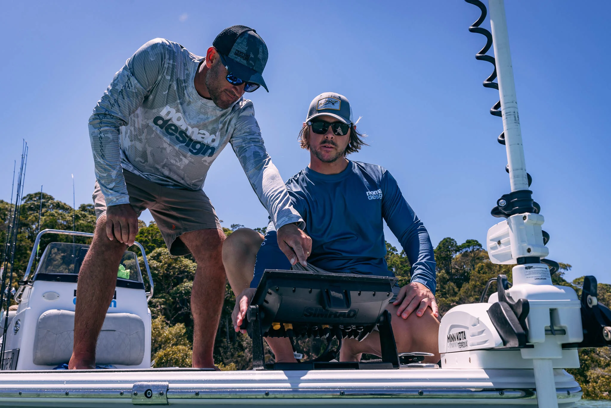 Tech Fishing Shirt - Usual Suspects Gunmetal - Image 3